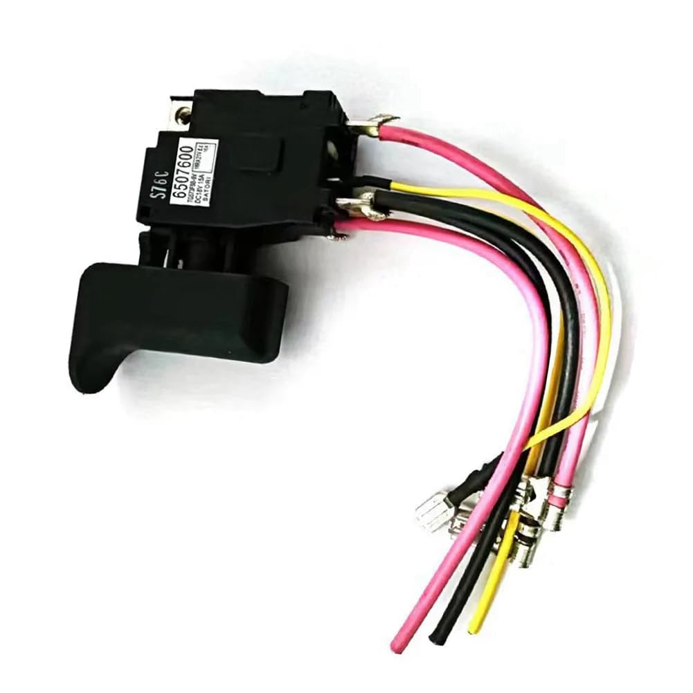 Ersatzschalter Für Makita DJR186 & JR186D – Modell 650760-0, Robustes ABS+Metall, Einfache Montage