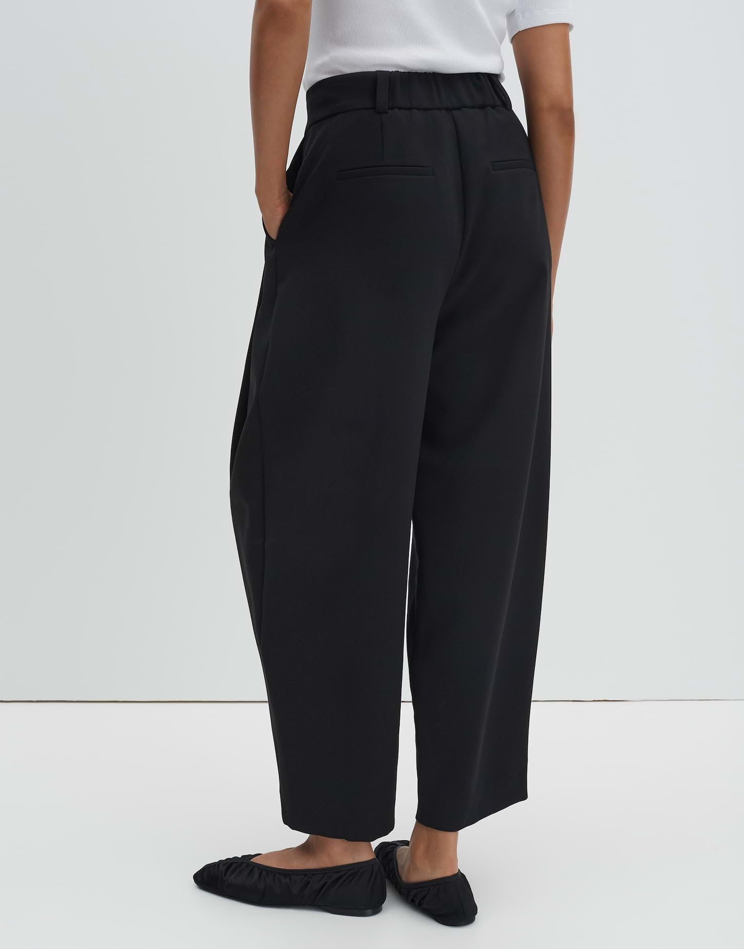 someday Damen City Pants | Catsby Barrel verkürzte City Pants mit Komfortbund