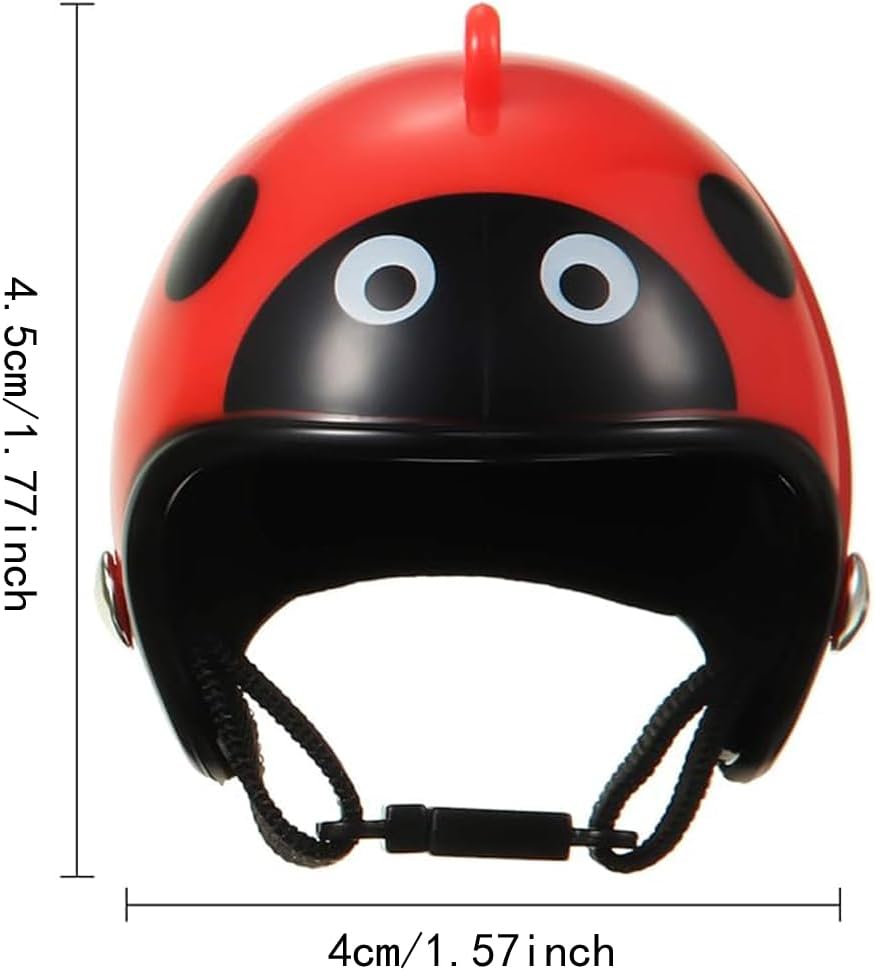 Chicken Helmet 8 Pieces Elegant Hens Hats/Chicken Helmet Pet Safety Helmet/Funny Parrot Helmet/Costumes Accessories for Chicken Bird Parakeet (A)