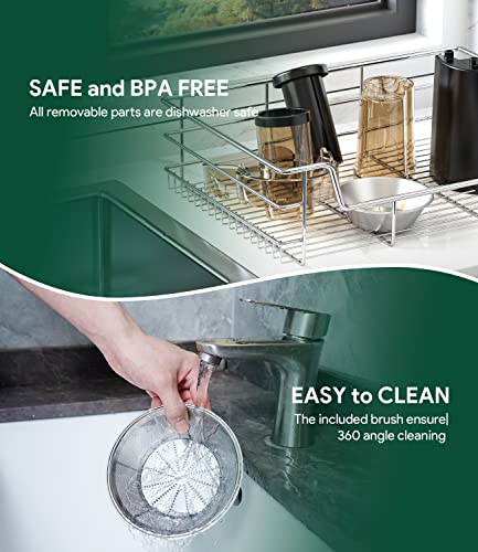 Juicer Machine, Sifene 3" Wide Mouth 500W Centrifugal Juicer For Vegetable And Fruit, Juice Extractor, Juice Maker Machines With 3-Speed Setting, Easy To Clean #TOP4