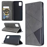 SHUYIT Handyhülle für Samsung Galaxy A51 Hülle Leder, Premium PU Leder Tasche Klapphülle Brieftasche Ständer Kartenfach Magnetisch Flip Case Cover Schutzhülle für Samsung Galaxy A51 Handy Hüllen