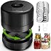 Wothfav Vakuumierer für Gläser | Elektrisches Mason Jar Vakuum Sealer für Breite und Normale Öffnung | Tragbares Vakuumiergerät für Gläser | Geschenke für Sie, Mama, Oma, Schwarze Upgrade-version