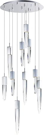 Quartz Led 10-Light Pendant