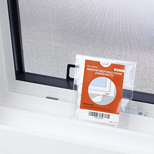 25-Piece Window Peephole Cover Screen Patch Kit by RHO