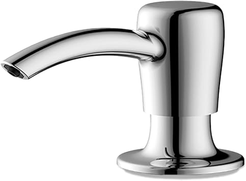 Bio Bidet 7ZSOAPDSP CP Flow Kitchen Sink Soap Dispenser, Chrome