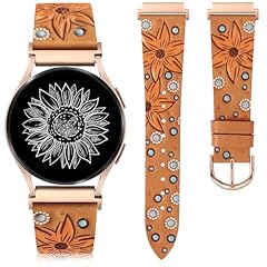 Brown Band / Orange Floral