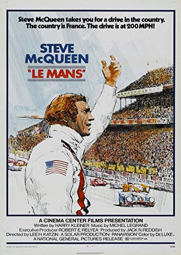 Steve McQueen : Le Mans (1971) | US Import Cinema Poster [59x84cm]