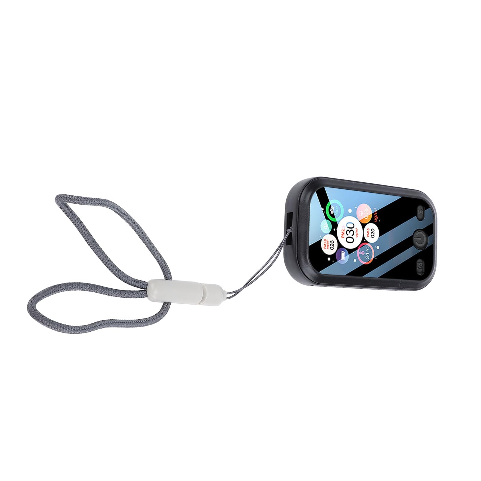 Compteur Qualité de l'Air Portable PM2,5 LCD pour Maison Bureau Voiture