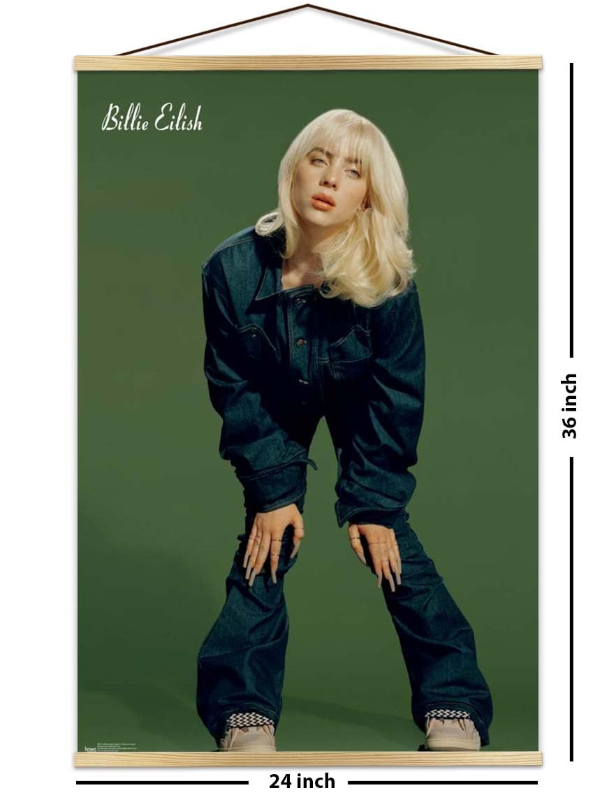 Amazon.com: Billie Eilish - Denim Poster - Officially