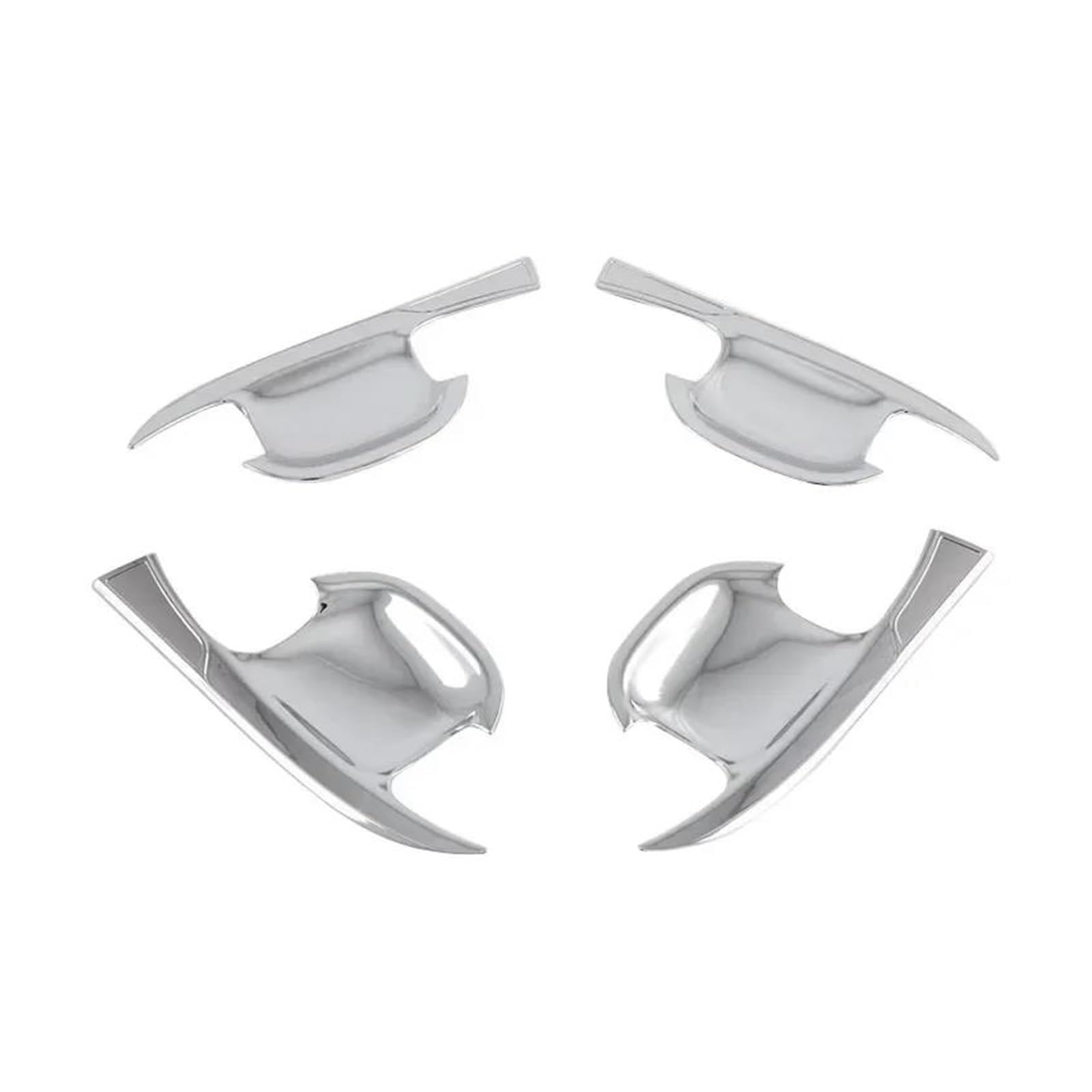 MTVTFECEWG for Kia for Sorento MQ4 2020 2021 2022 2023 Car Exterior Door Handle Bowl Moulding Cover Trim Sticker (Silver B)