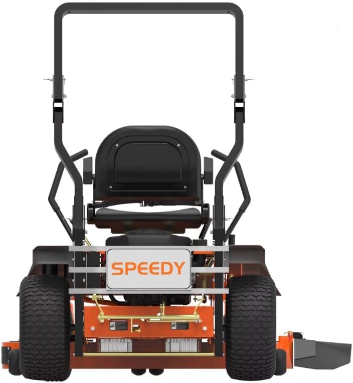 Speedy 62-Inch Zero Turn Riding Lawn Mower, 764cc Commercial Gas Engine, Garden Tractor