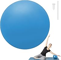 9 Inch Small Pilates Ball - Mini Exercise Yoga Ball for Core Training, Balance, Stability & Fitness Workouts