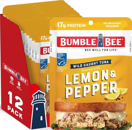 Bumble Bee Lemon & Pepper Seasoned Tuna...