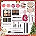 Makeup Advent Calendar 2025 for Women Teen Girls 24 Days Beauty Advent Calendar Christmas Makeup Set Gift for Wife Daughter Mother Girlfriends Trendy Stuff Makeup Kit Gifts Face Eyes Lips Cosmetics