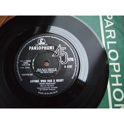 Black, Cilla Anyone Who Has A Heart 7" Parlophone R5101 EX 1964