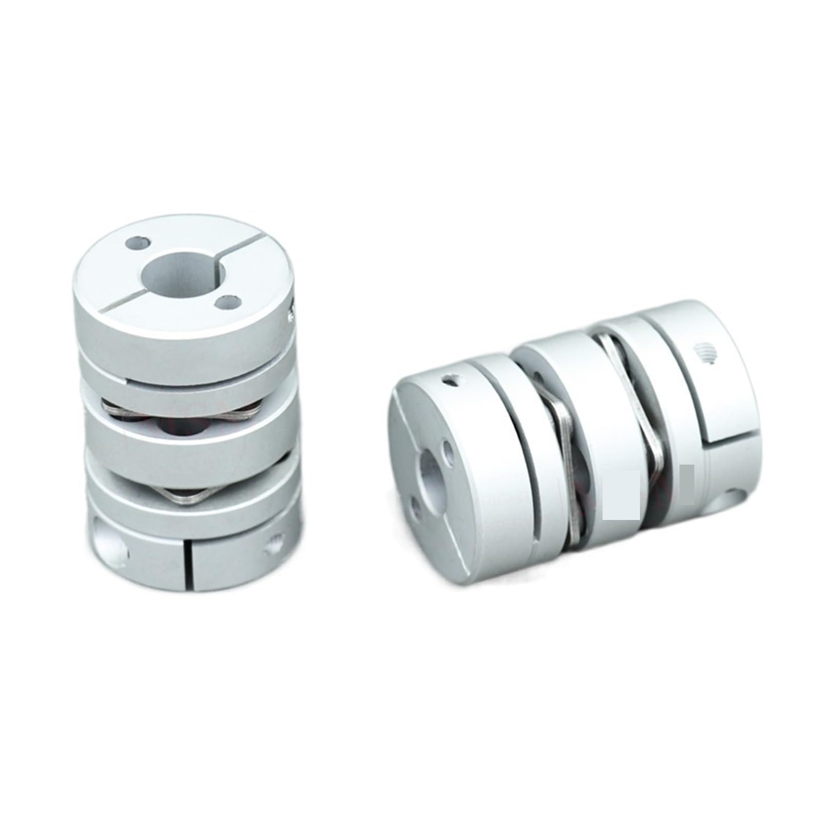 SSIMOO 2pcs D26L35 Couleur à Double diaphragme Flexible Coupleur Disc OD26 mm Contacles élastiques CNC Basse à vis Kindly (Size : 6.35x8)