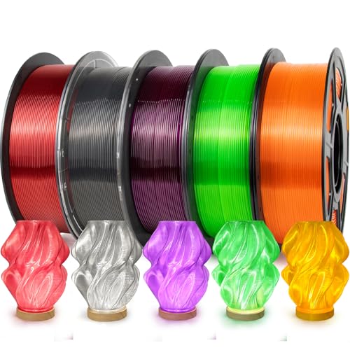 Filament PETG 1.75mm transparent haute précision bobine 5Kg imprimante 3D FDM