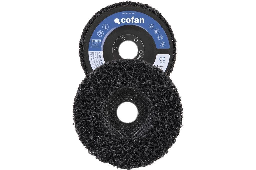 Disco vellón pour nettoyage fibra-plano pour enlever rouille sans rayer le métal