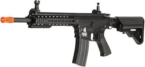 Lancer táctica AEG M4. Rifle automático eléctrico, keymod, para Airsoft. Caja de cambios de metal