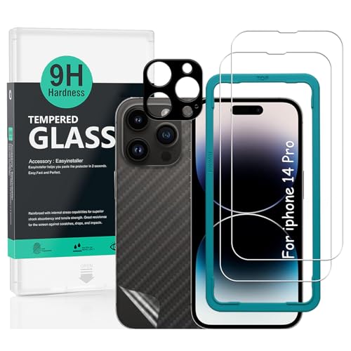 Ibywind Protector Pantalla iPhone 14 Pro 6,1" y Protector Cámara