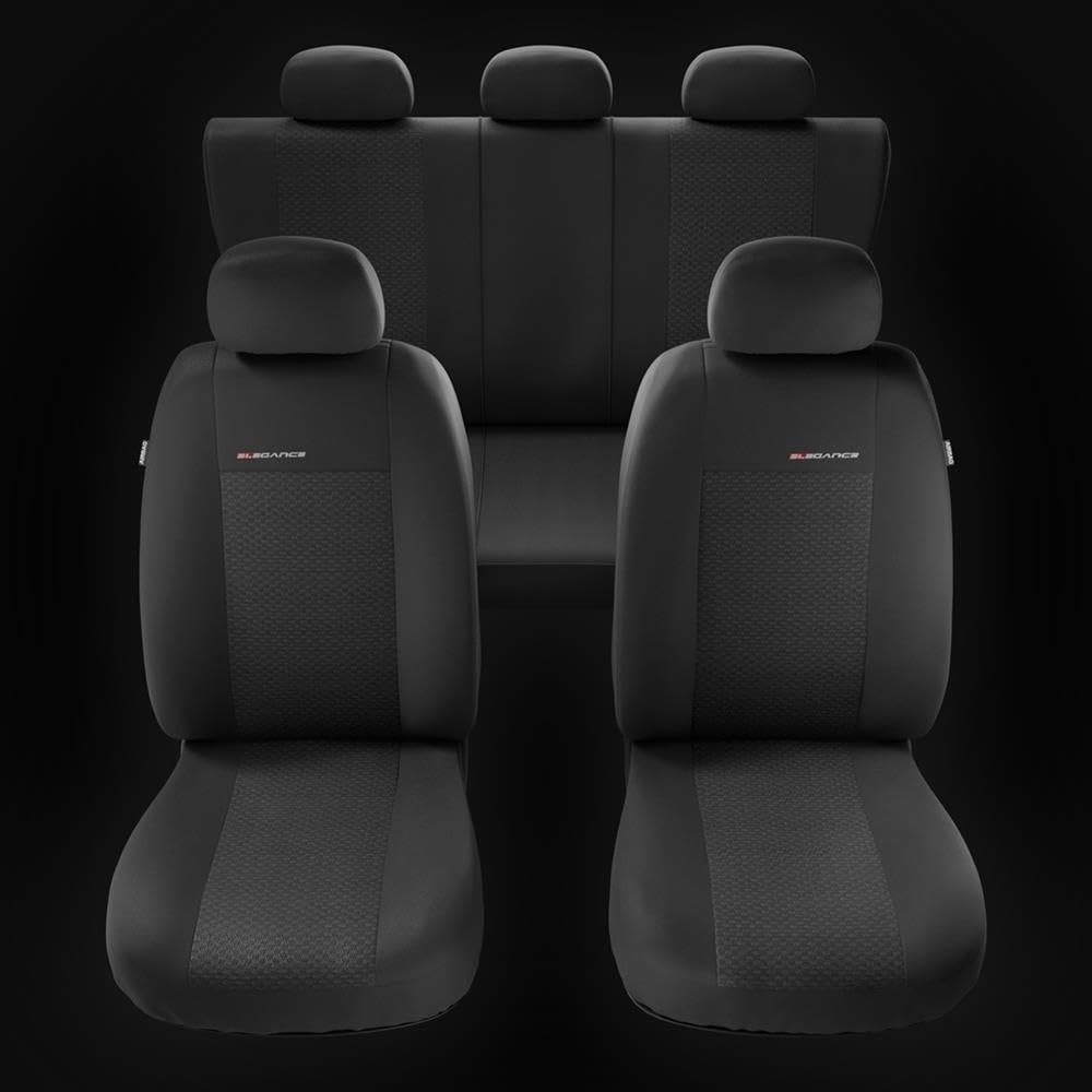 Mossa Housses de siège adaptées pour Dacia Duster I, II, III (2010- ) - Housse Siege Voiture universelles - Couverture Siege - Une-3