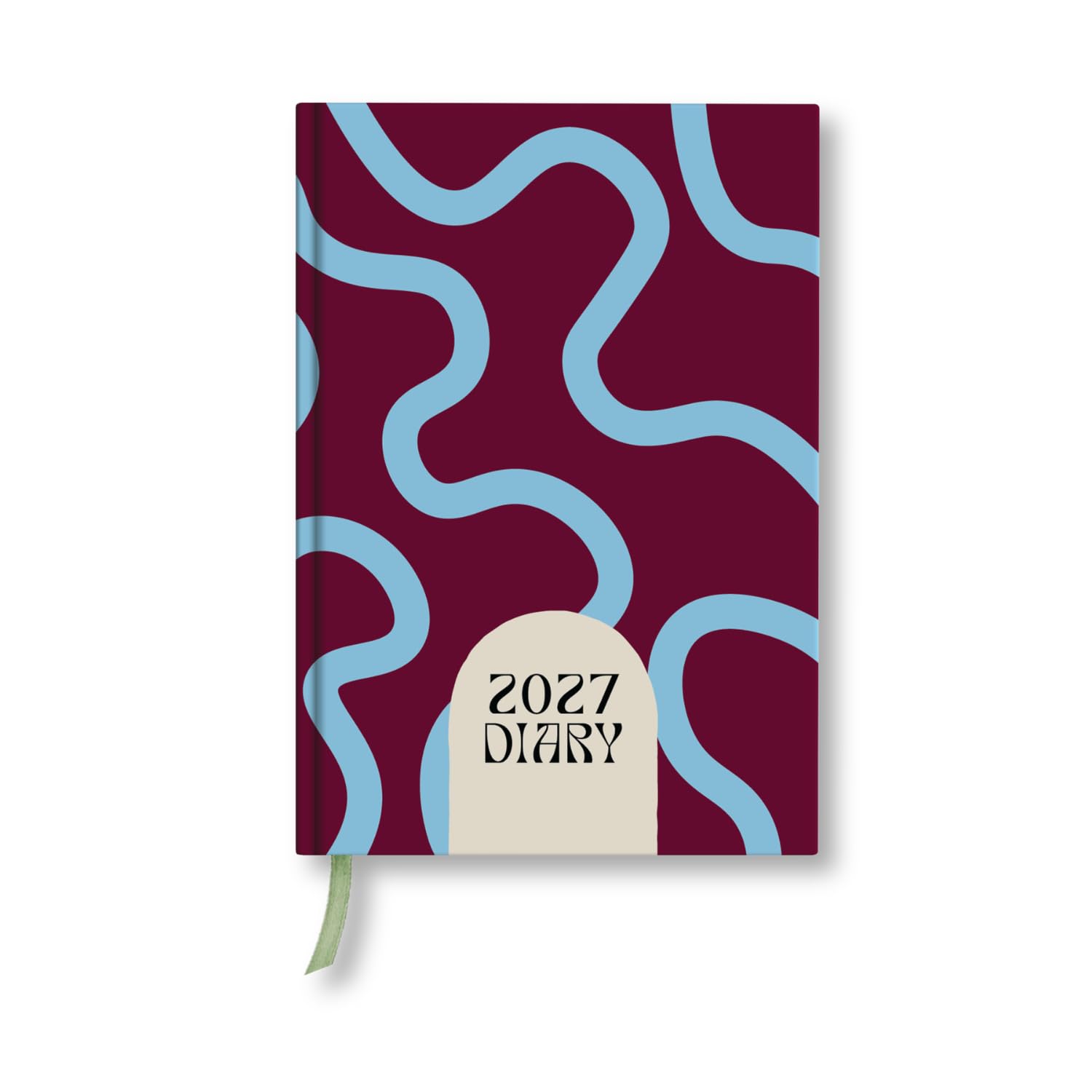 Good Tuesday Sky Blue & Plum 2027 Diary