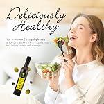 Louianna Certified Organic & Huile d'olive vierge extra-polyphénols - Produit notre domaine familial situé à Molise, Italie - Broyé biologique- Vitamine E 3.0 mg par cuillerée à soupe - P.D.O - Faible acidité 0.29% à 0.35% (1)
