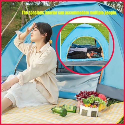 Carpa Familiar Automática Pop-Up Azul Lago 1 Persona miniatura 5