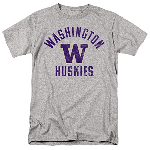 University of Washington Official Huskies Logo Unisex Adult T Shirt University of Washington Small