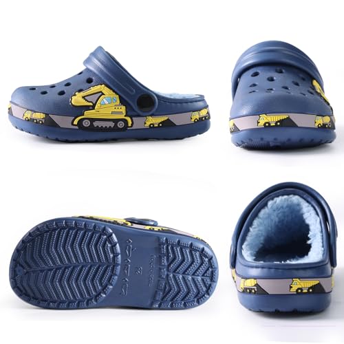 Image of Kids Clogs for Boys Girls Lightweight Slip-On Sandals Water Shoes Beach Pool Slippers for Toddler /Little Kid