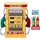 HEMOTON 1 Set Tankstelle Spielzeug Tankstelle Modellbausatz Für DIY Kinder DIY Modell Spielzeug Station e Kinder Wartehalle