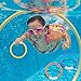 IOPJLK Unterwasser Tauchspielzeug Set 11 Stück, Tauchringe für Kinder ab 4-12, Tauchring Algenspielzeug Torpedo Wasserspielzeug Set, Sommer Poolparty Geschenk für Jungen und Mädchen