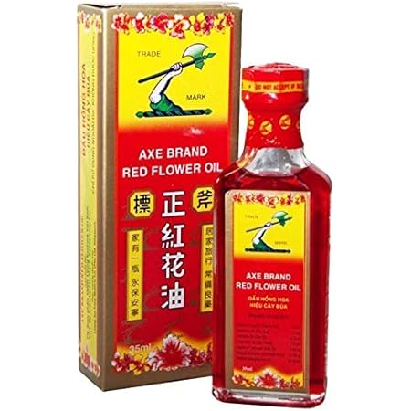 Amazon Com Singapore S Original Version Axe Brand Red Flower Oil 35ml 斧标正红花油新加坡制造 1 Health Personal Care