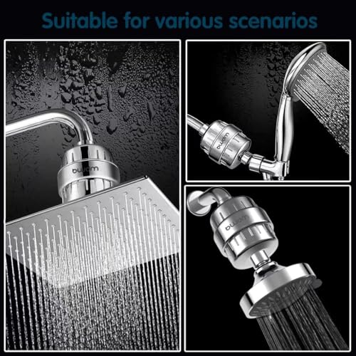 Bwdm BM-SF-15 Stage Shower Filter - Shower Head Filter - Bwdm Hard Water Filter thumb #4