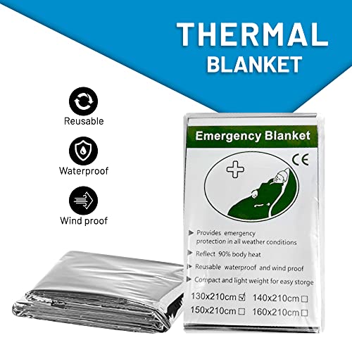 Urbanprepp 72 Hour Survival Box - 1 Person Emergency Food, Water, Thermal Blanket, Add To Existing Emergency Or Survival Kit, Emergency Rations For Floods, Blackout, Earthquake, Car, Work, School #TOP4