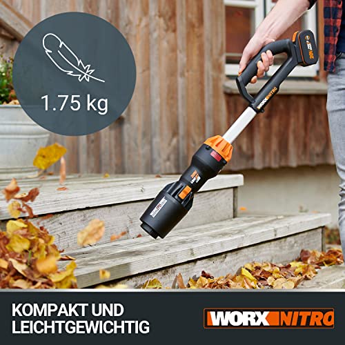 WORX WG543E.9 profesionalni akumulatorski puhač lišća Leafjet 20V, bez baterije i punjača