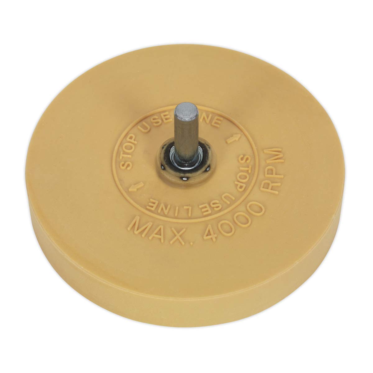 Sealey SA95/PXM Ø88 x 15mm Stripe Removing Pad - Caramel Wheel