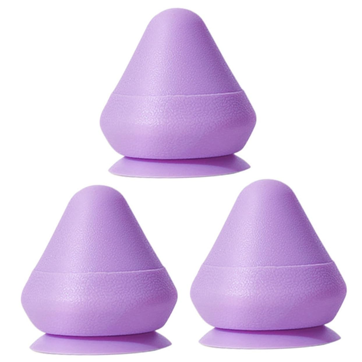 PACKOVE 3 Masajeadores Musculares Con Ventosas Para Masaje De Espalda Tejido Profundo Bolas De Masaje De Pies Bolas De Espuma Accesorios De Masaje Para El Hogar Masaje De