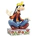 Disney Traditions by Jim Shore Goofy Personality Pose Stone Resin Figurine, 5"