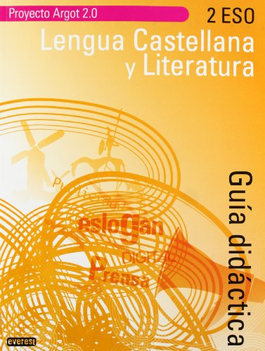 Portada de Lengua y Literatura 2º ESO Guia Didactica Argot 2.0