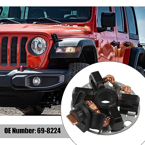 X AUTOHAUX 69-8224 Starter Brush Holder Assembly for Jeep Wrangler 3.6 miniatura 2