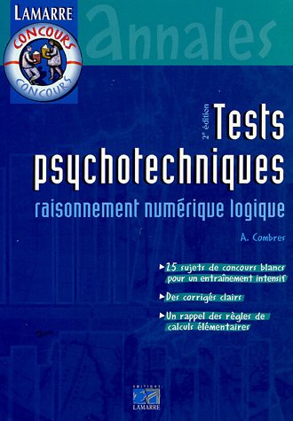 Télécharger Tests psycho-techniques : Raisonnement numérique logique Gratuit