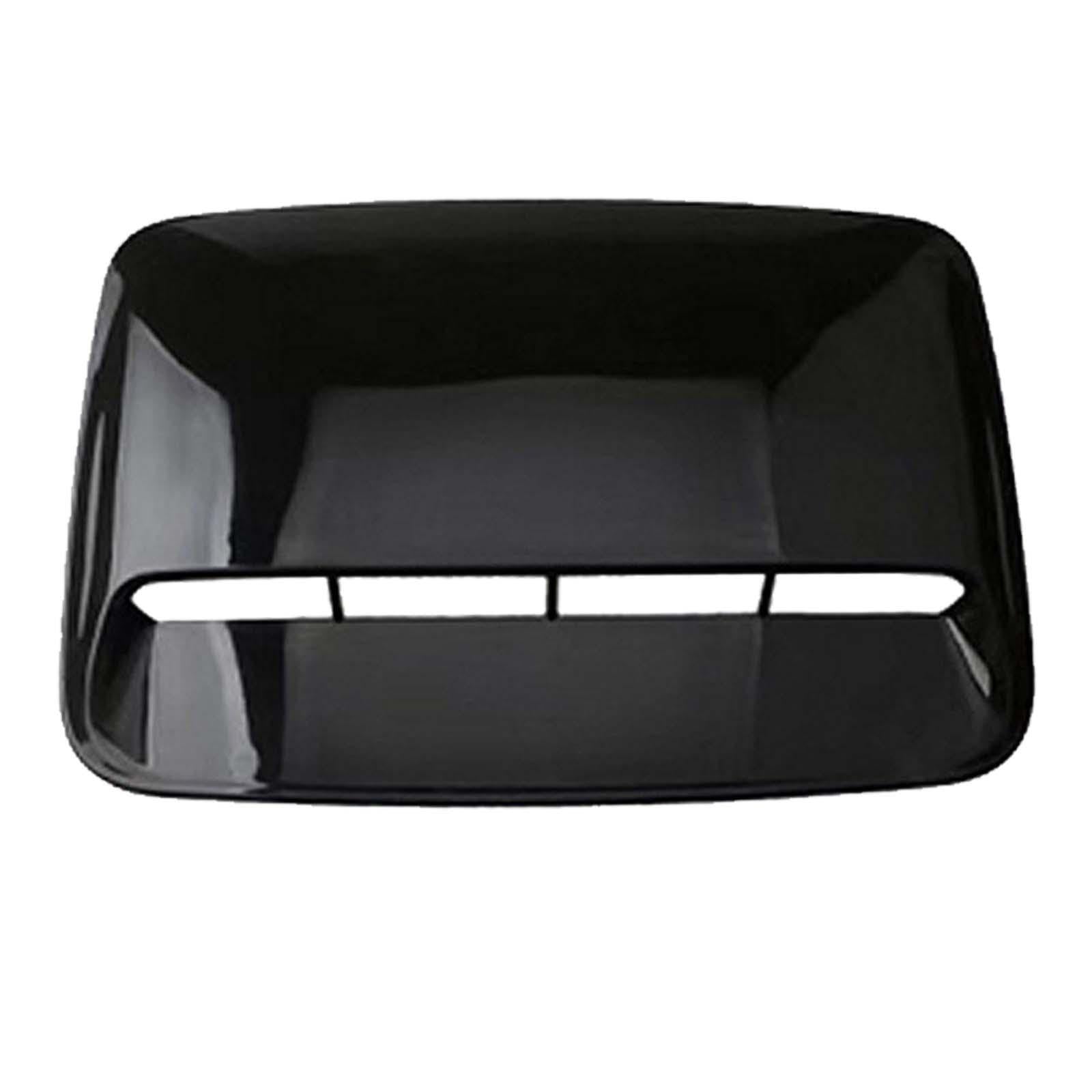 KTUXZCI Car Hood Vent Cover Premium Replacement Designed to Offer Performance and Sturdy Reliability in Conditions Car Hood Vent Automobile Modification, Gloss Black, 40x28cm
