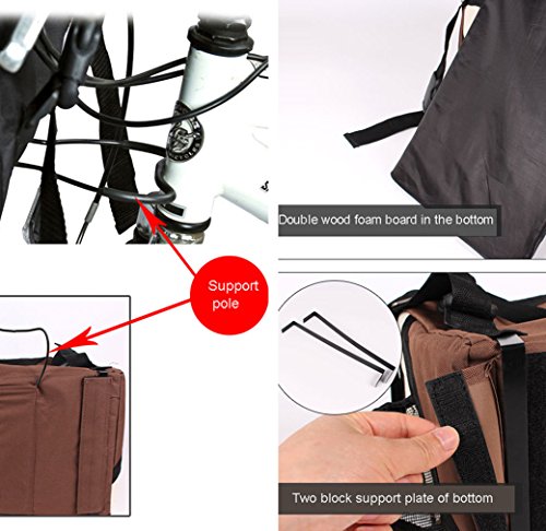 Pet Bicycle Basket Carrier