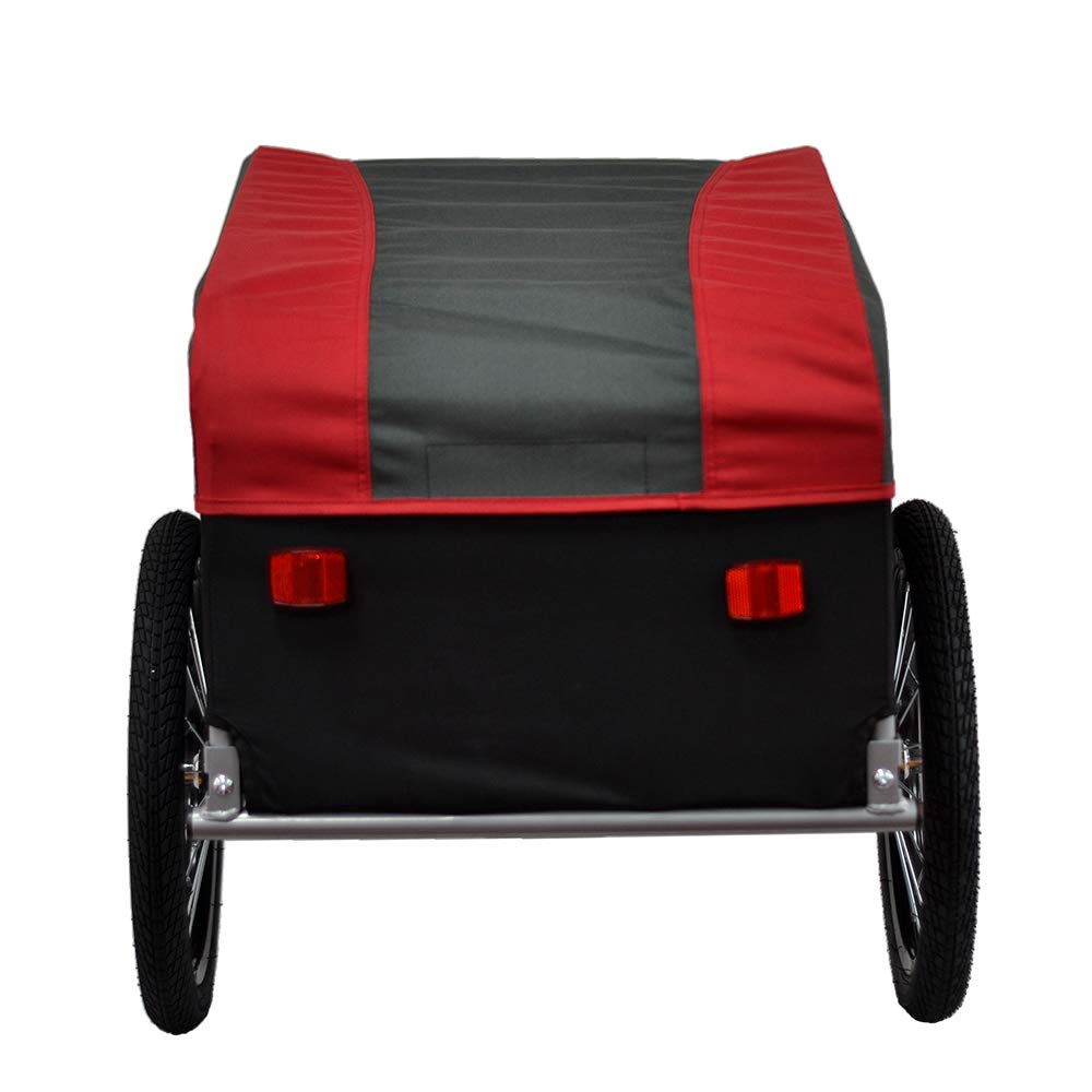PAPILIOSHOP Iter - Remolque carro de bicicleta para transportar cosas materiales