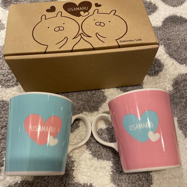 うさまる うさこ ペアマグカップ