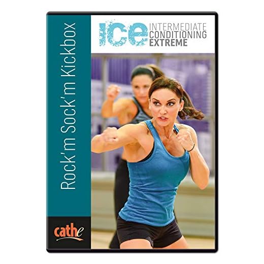 Cathe Friedrich ICE Rock'm Sock'm Cardio Kickboxing DVD Workout