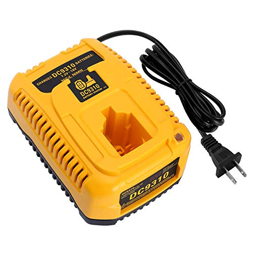 FLAGPOWER 18V DC9310 Fast Battery Charger for Dewalt DW9116 DC9320 DC9319 7.2V-18V XRP NI-CD NI-MH Battery DC9096 DC9098 DC9099 DC9091 DC9071 DE9057 DW9096 DW9094 DW9072