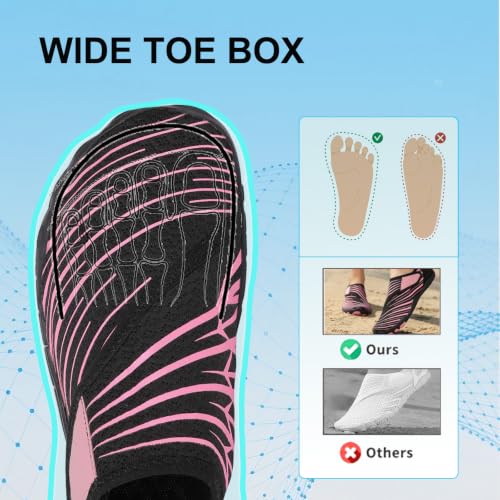 Image of Voyabarefoot Shoes for Women Men 2026 Upgrade Wide Toe Box Barefoot Hiking Sandals,Non-Slip Adjustable Water Shoes for Beach Walking Travel, Comfortable Slip On Walking Shoes