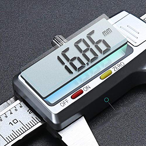 Callipers,Pied à Coulisse Vernier, Calipers numériques en acier inoxydable en acier inoxydable en acier inoxydable en acier inoxydable en acier inoxydable outil de mesure du micromètre métal CALIBRE